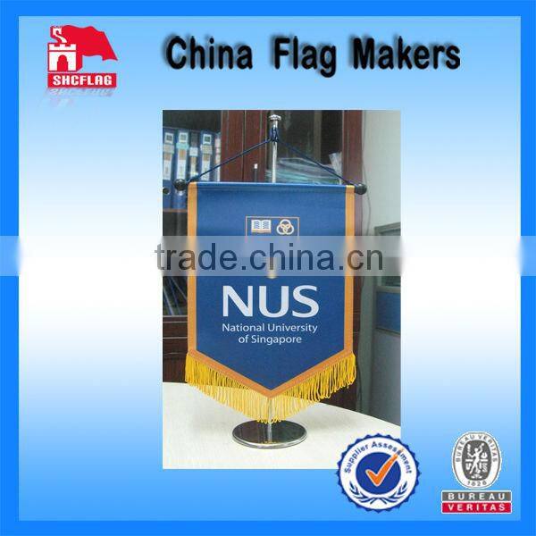 Custom logo fans soccer mini flags