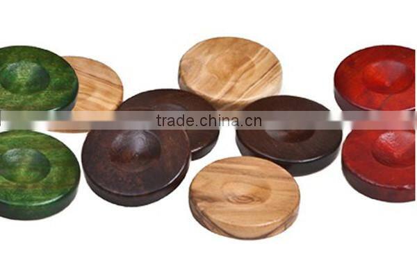 colored wooden backgammon chips
