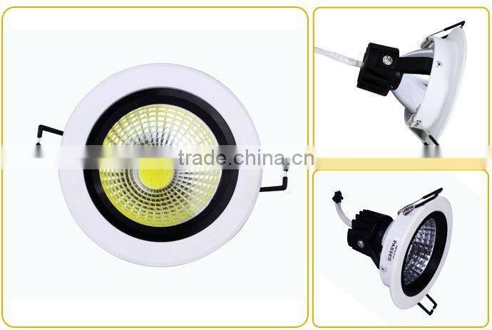 led downlight kit 5w AC85-265V White/Warm white LED lighting Aluminum Heat Sink
