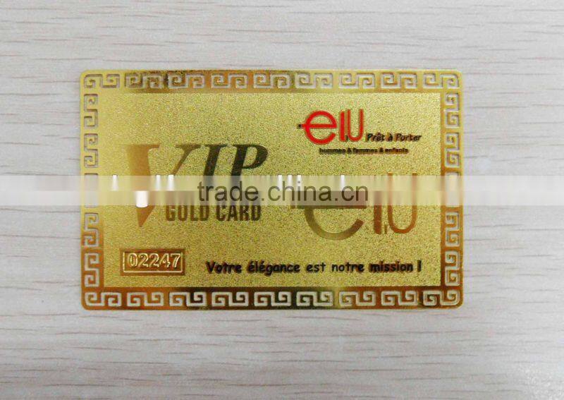 Metal Buddha card and Business card