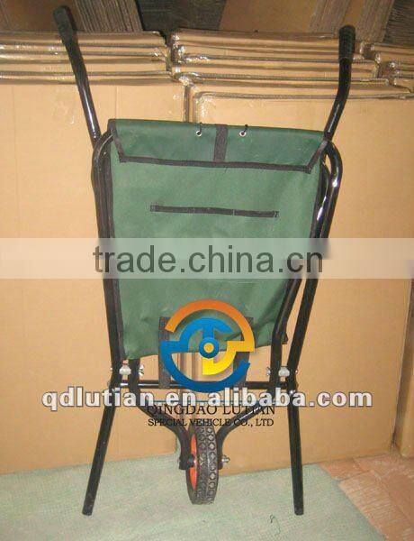 folding wheel barrow, foldaway wheel barrow, garden wheelbarrow
