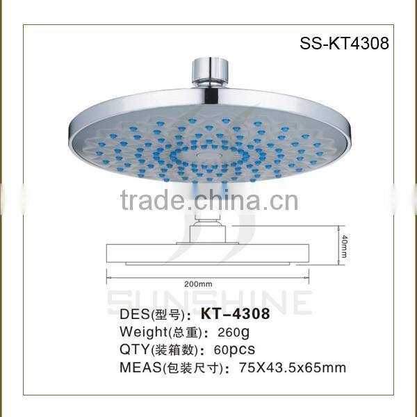 SS-KT412 Cixi Water Saving Chrome Fountain Shower Head