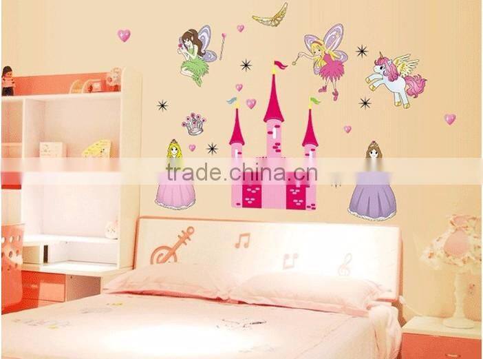 Removable Wall Stickers Environmental Kindergarten children's cartoon baby room furnished bedroom nightstand Sant'Angelo cartoon