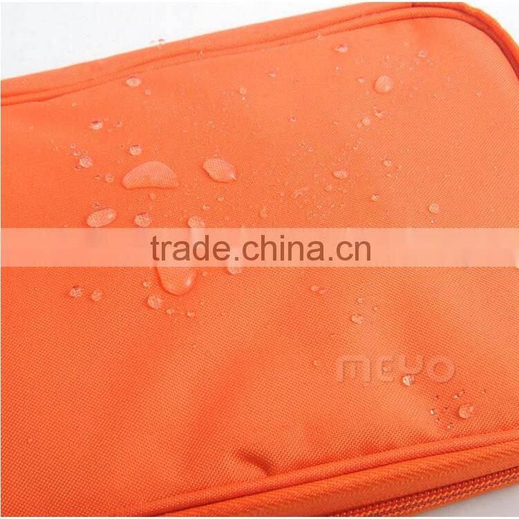 Colorful water proof packing organize bag with data cable headphone charger