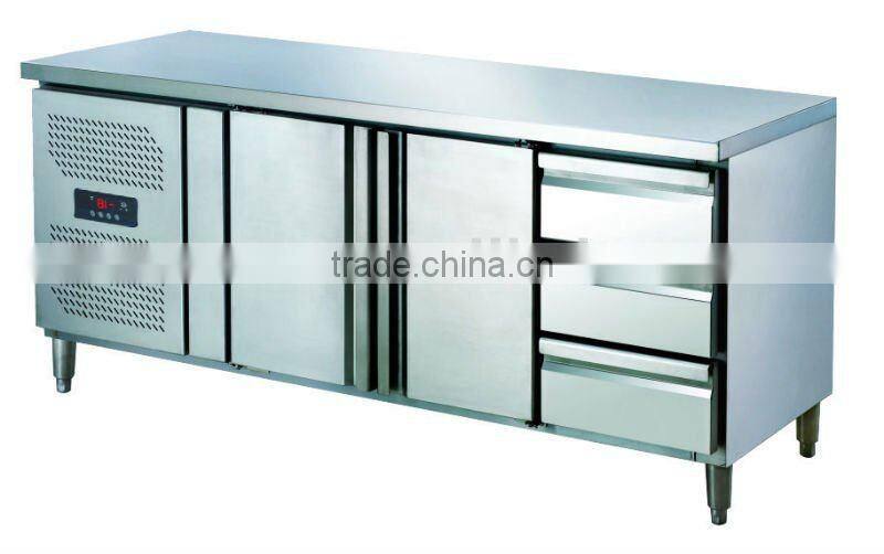CE Approval Stainless Steel Refrigerated Storage Cabinet