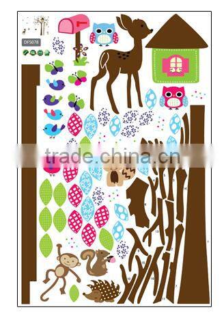 ALFOREVER pvc owl decals,pvc owl sticker for home decoration