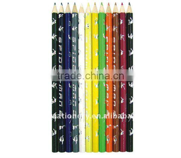 3.5Inches Mini Basswood Material Drawing Wooden Color Pencil Set for Kids