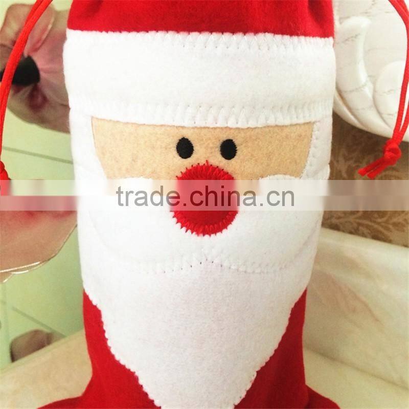 Christmas craft water bottle/bag 6 bottle wine bag