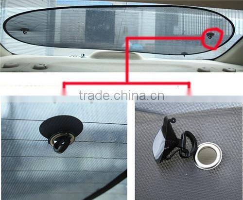 Wholesale Auto Rear Back Window Car Sunshade Black