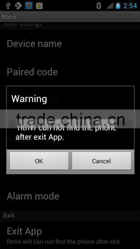 anti-loss bluetooth 4.0 2013 smart rfid tag connects with android smart phone