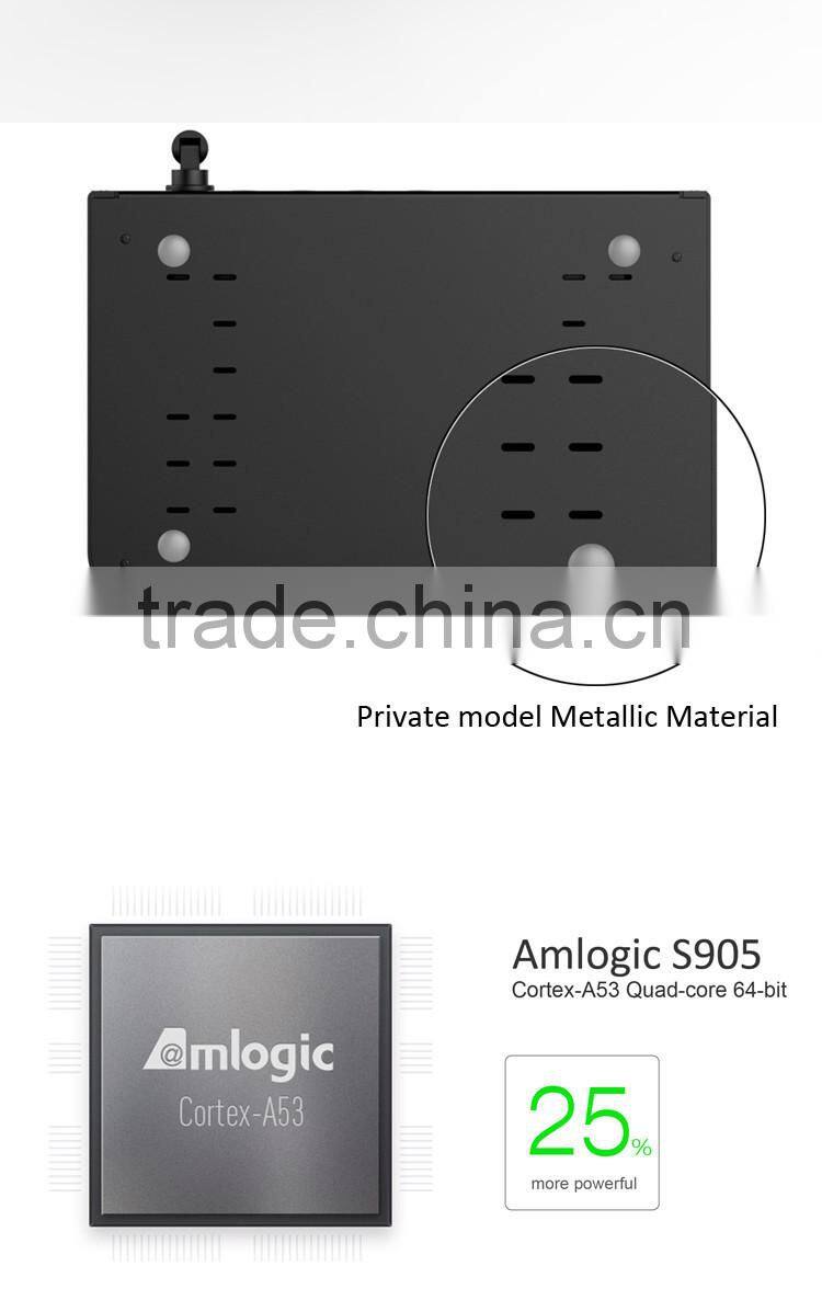 T95 Amlogic S905 4k M8 Android TV Box , Quad core TV Android Box with Android 5.1 OS, Kodi16.0 install Free Movies TV Box