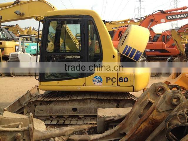 used good condition excavator PC60 in cheap price for sale