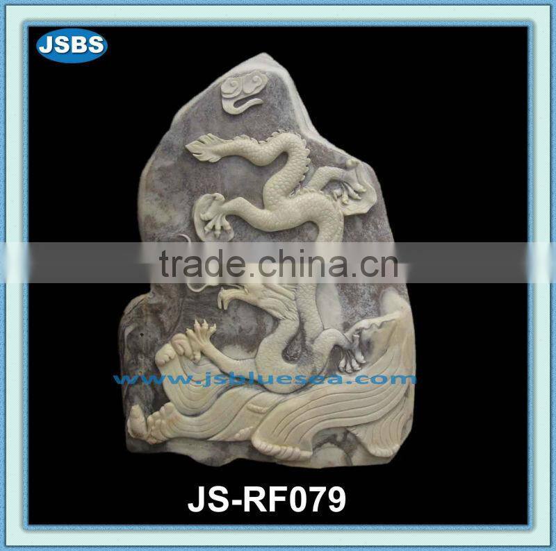 sale modern outdoor decorative marble dragon relief