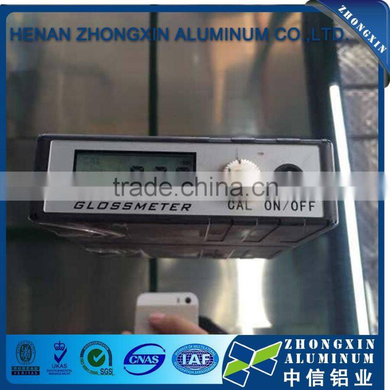 clear silver reflective aluminium mirror sheet 1050 alloy