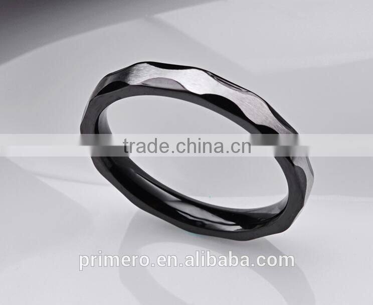 316L Stainless Steel black Fine Jewelry Rings For Men Wedding Jewelry