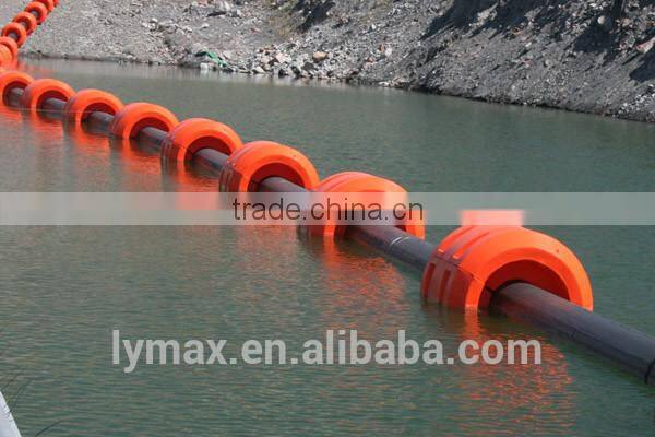 OD1300*L1300 size high buoyance dredge floater used for sand dredging pipeline