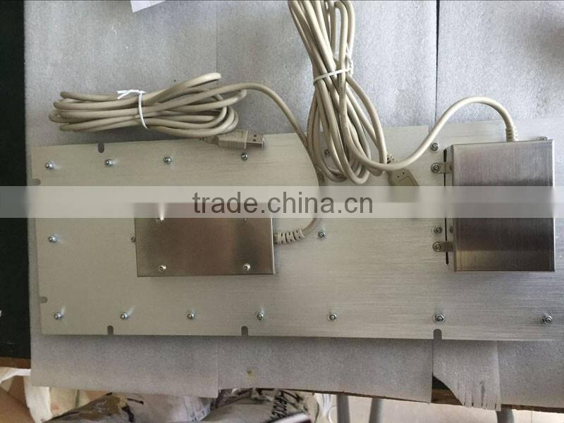 European market usb wire metal bluetooth keyboard