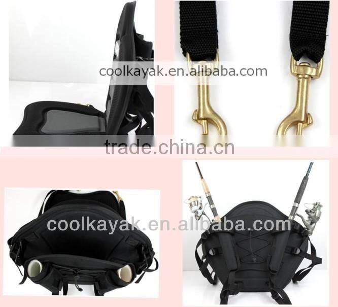 Cool Kayak Backseat With Bag And Rod Holder