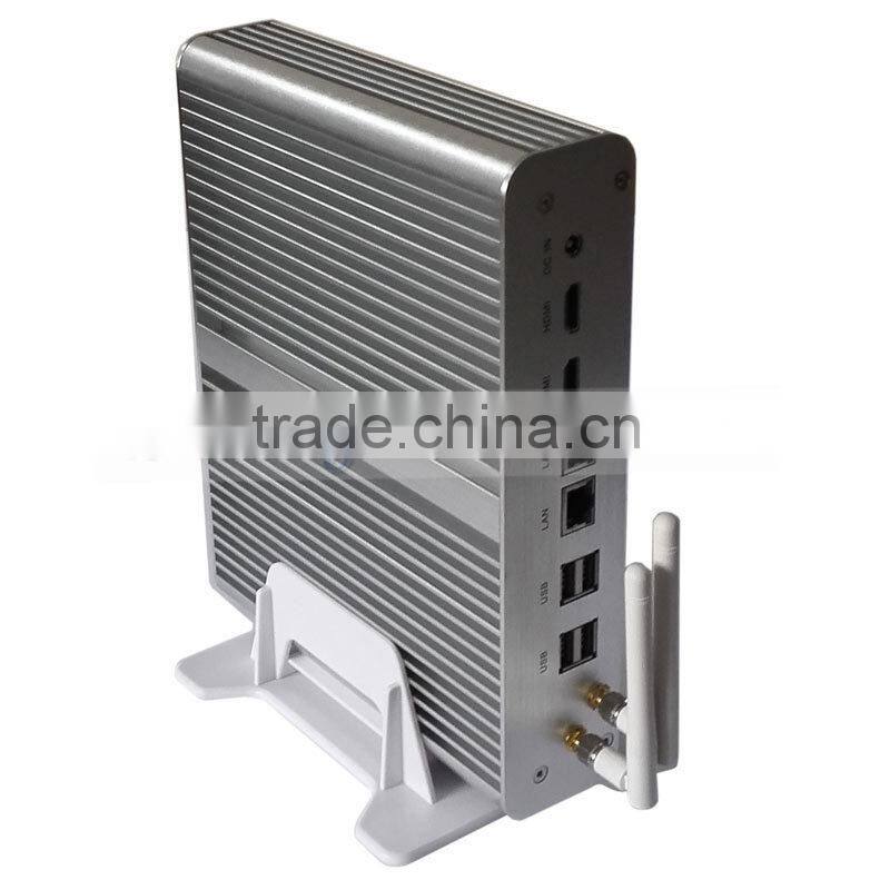 New Intel 5th Gen Core i7 5500U Mini Computer Windows 10 Mini PC Windows 8.1 compatible Micro pc4K HD HTPC TV box 2* HDMI 2* LAN