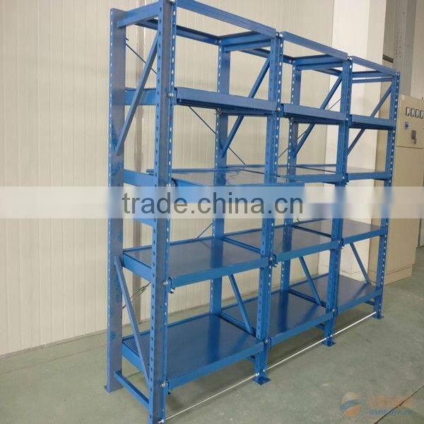 storage rack power coated mould rack