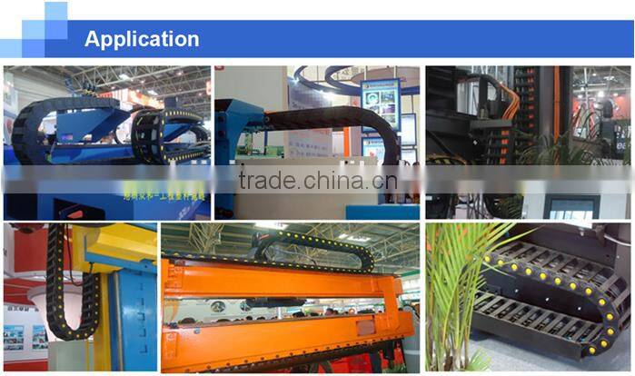 Open on both side fully enclosed Wire Carrier Drag chain