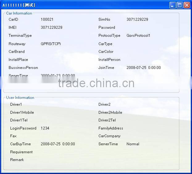 CareDrive GPS tracker fleet management system MRVL