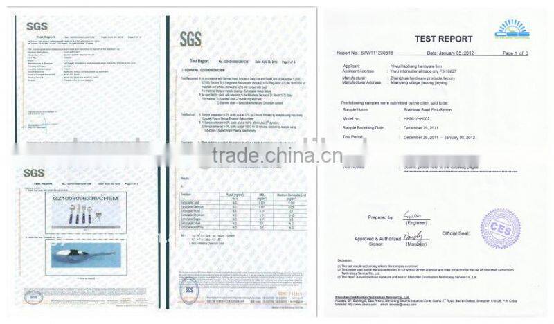 Unqiue and speacil design metal chopsticks and spoon