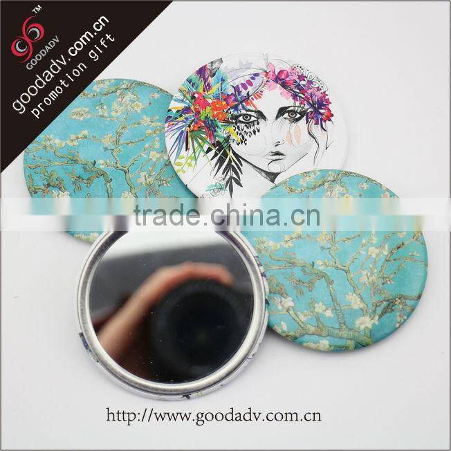 Best selling mirror personalized pocket mirror / personalized handheld mirror