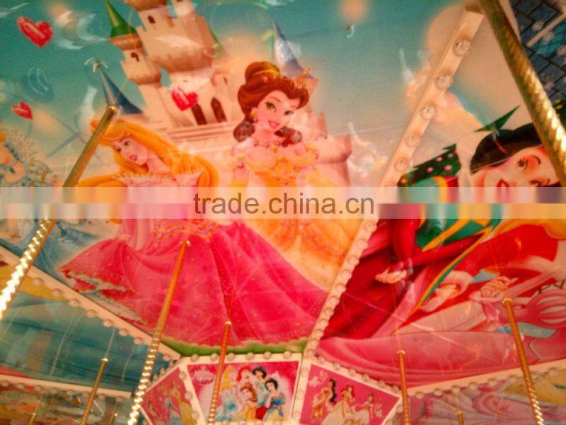 New Design Double Carousel Merry Go Around