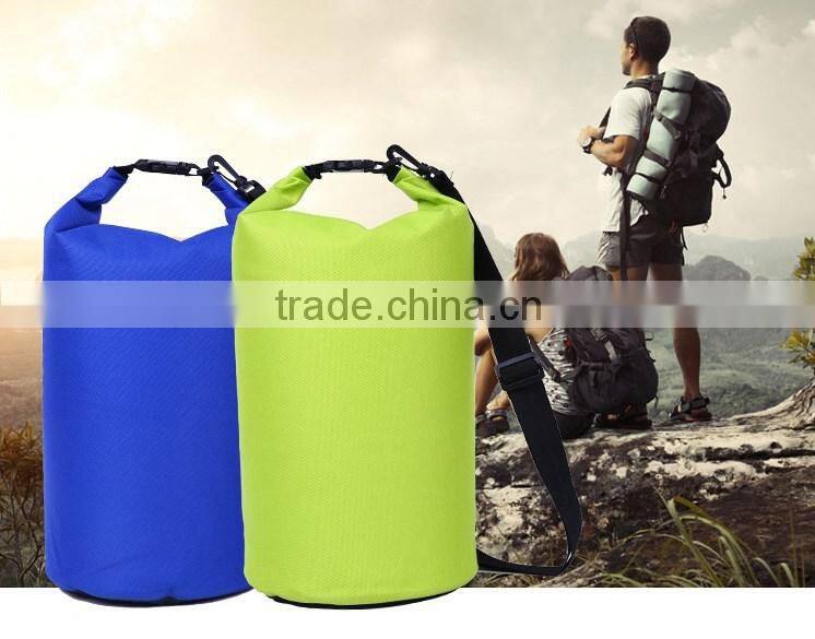 PVC tarpaulin sport waterproof duffel dry bag with strap