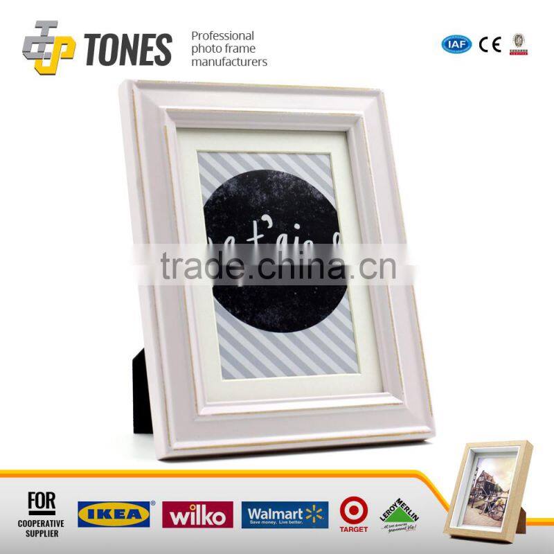 large wooden photo frame