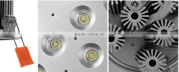 high CRI for led ceiling down light 15w in shenzhen