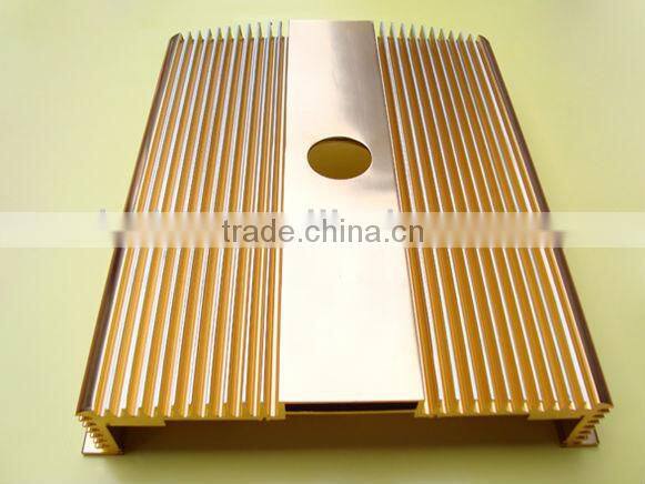 Aluminium amplifier / stereo / audio panels for car