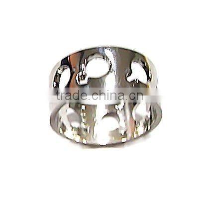 zinc alloy metal ring for men