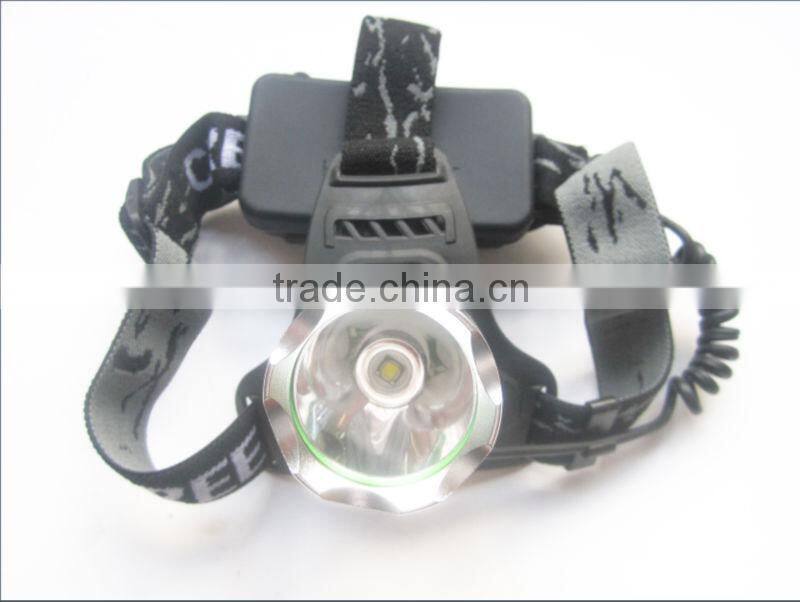 high power aluminum LED headlamp for camping
