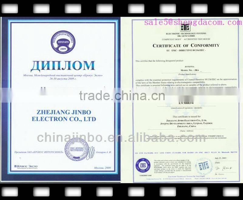 27mhz CB Antenna with spring barrel with magnetic base mount with folded whip