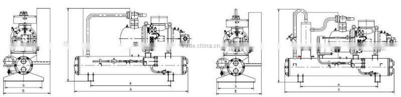 JZHLG Series Middle Temperature Screw Compressor Racks