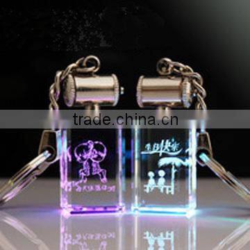 2015 popular beautiful crystal key chain