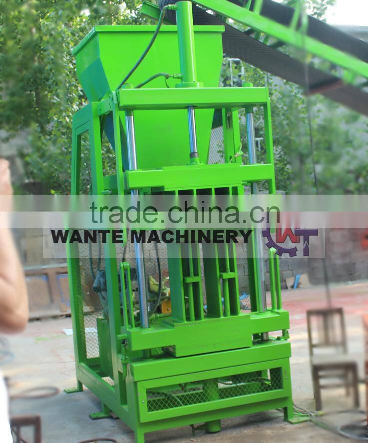 WANTE BRAND WT2-10fully automatic interlocking block machine agent wanted in sudan