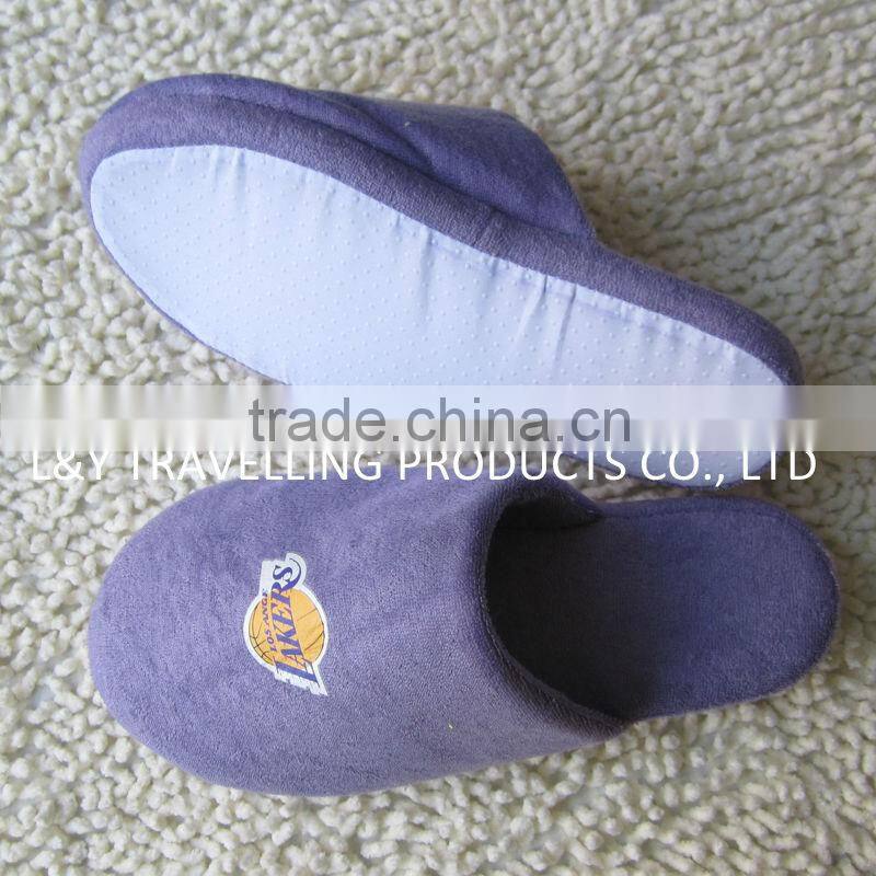 Preimum quality terry travel slippers with bag