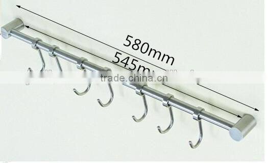 2016 Bar Hanging Hooks Pots Storage Kitchen Spoons Rack