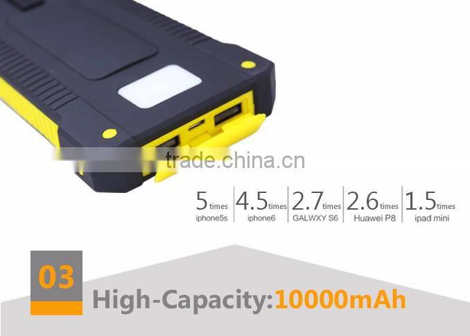 HC-S03 2016 products solar power bank charger for cell phones smartphones