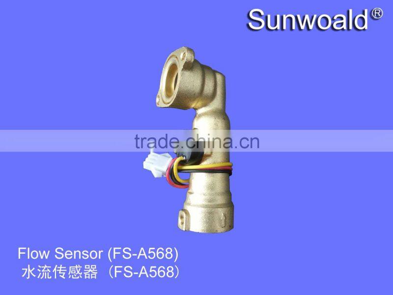 Magnetic Hall Brass Water Flow Sensor