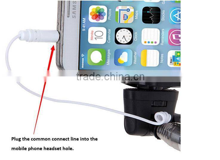 2015 cable take pole new selfie stick