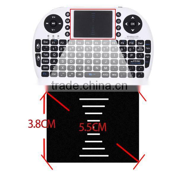 Mini rechargeable wireless keyboard and mouse