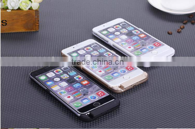 Wireless charger for i phone 6 4.7", China factory supply new battery case product, low price promotional battery case charger