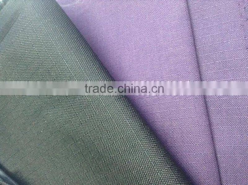 600D PU Coated Ripstop Poly Oxford Fabric
