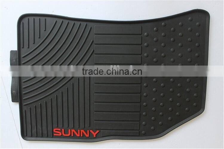 Best quality car ottomans origional size for Nissan sunny pvc car mat