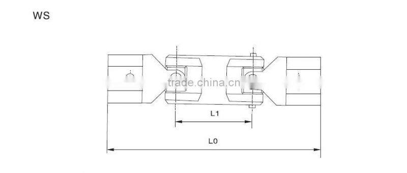 double cross coupling/universal joint/cross joint