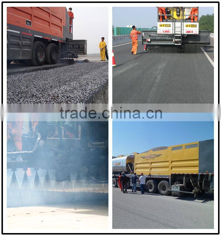 Stone spreader machine,8500L Asphalt Tank and 12000L Stone Tank Asphalt Macadam Spreader